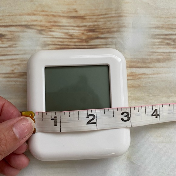 Touch Sensitive Multi Function White Digital Clock, 5 Modes. - Picture 10 of 13